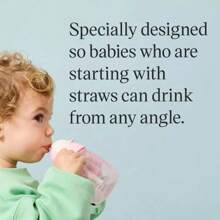 8oz Weighted Starter Straw Sippy Cup
