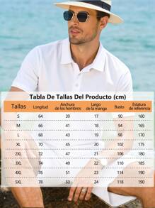 Playeras Casuales de Hombre Hot Sale Para Uso Diario,  Playeras de Hombre Transpirables de Manga Corta,  Polos de Hombre de Manga Corta de Sencillez de Moda,  Ropa de hombre de Manga Corta con Cuello Alto,  Polos Ajustados para Hombre