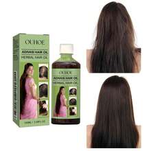 ADIVASI 护发油，草本强化油，浓密头发强化，清洁头皮修复顺滑护发油