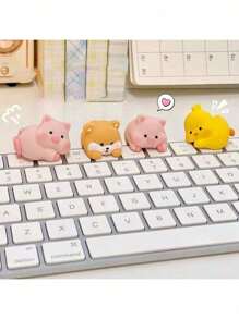 New Office Computer Decorations Party Cute Park Cute Duckling Flatbed Small Decoration Car Best Gifts Birthday Graduation