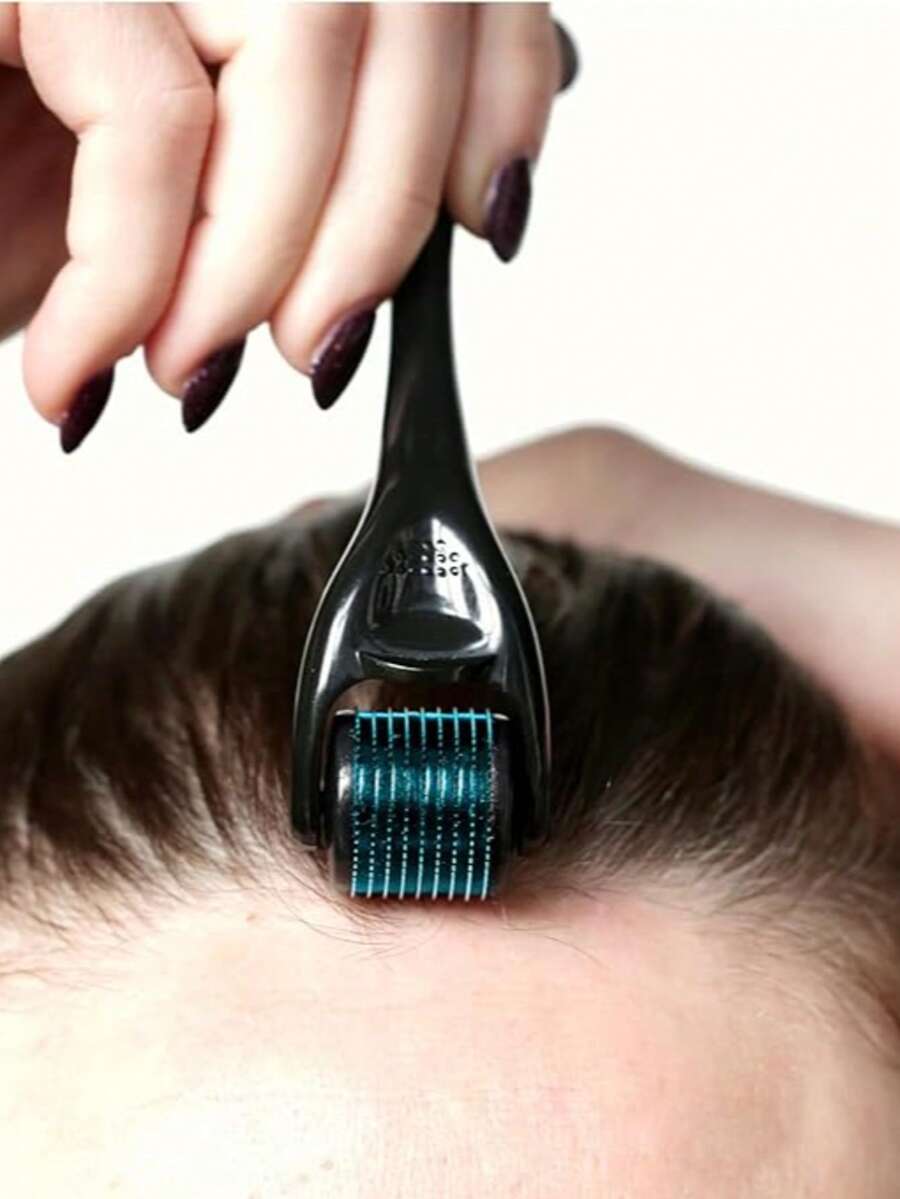 Micro-Needle Roller, Suitable For Face & Beard Care, Micro-Needle Roller Face & Beard Care Set, Unisex, Gift, Beauty & Health, Skincare Accessories, Skincare Tools, Minoxidil, Micro-Needle Roller, Micro-Needle, Beauty, Skincare Products, Spa, Self-Care, Skincare Tools, Facial Care, Beautician Supplies, Massage, Facial Massage Tool, Facial Roller - Multicolor - View 1