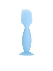 1pc Baby Silicone Soft Tip Ointment Applicator Spoon With Suction Cup, Small Size Rash Cream/Ointment Spreading Tool - Multicolor - View 10