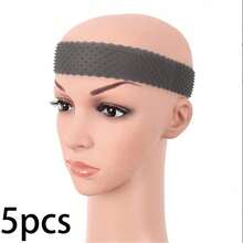 Regulowany silikonowy uchwyt na perukę, silikonowy uchwyt na perukę, mocny uchwyt na głowę, peruki antypoślizgowe, przezroczysty pasek do uprawiania sportu - Wielokolorowe - Zobacz 10