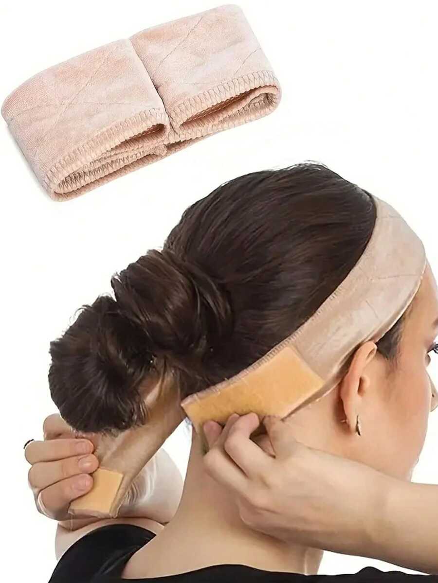 1pc/Pack Velvet Wig Grip Adjustable Wig Band Elastic Wig Fixing Headband Wig Accessories