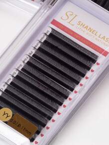 12 Rows 0.07 C/D/L Curl SHANEL YY 3DW 4DW Clover Lashes 8-15mm Automatic Flowering Premade Duoble Tips YY Handmade YY Cilios Type Natural Volume Eyelashes Extension