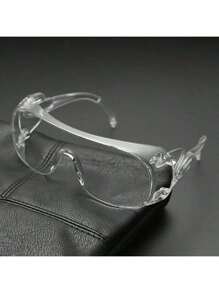 1pc Anti-Wind/Sand/Dust Goggles, Clear Lens Protective Glasses For Cycling, Outdoor Work, Laboratory, Fashion For Summer Beach Vacation,Outdoor,Travel