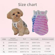 1pc Pet Breathable Vest, Letter Print Mesh Pet Harness For Dog/Cat, Comfortable & Cool, Suitable For Poodles, Yorkies, Schnauzers, Maine Coons, Ragdolls And Other Medium/Small Pets