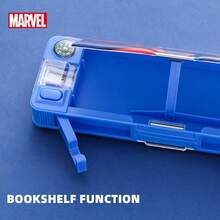 Disney 迪士尼蜘蛛侠多功能铅笔盒,大容量收纳,学生节日礼物文具盒,返校季,学习用品,铅笔袋,背包 - E29229 - 查看 5