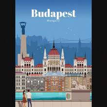 1pc/3PCS Images A Wall Arts Posters Modern Travel Amsterdam Tokyo London Iceland Bali Vancouver Travel Posters And Prints Modern Wall Art City Painting Landscape Oil Painting Frameless/Framed Canvas Art ,Wall Art With Frame