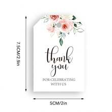 30pcs Thank You Hang Tags, Apparel Clothing Bakery Favor Labels, Wholesale Cross-Border Appreciation Gift Cards - Multicolor - View 2