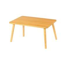 Couchtisch, Tatami-Laptoptisch, Picknicktisch, tragbarer Couchtisch, 60 x 40 x 32 cm, Schwarz/Weiß/Holzfarbe