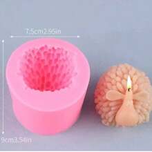 Stampo in silicone a forma di agnello per cera, gesso, candela fai-da-te
