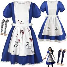 New Women's Clothing: Alice's Crazy Return To Cosplay, Alice's Maid Costume, Cosplay, Summer Stage Performance Costume