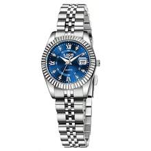 LIGE时尚女士商务休闲手表防水小巧精致石英表优雅日常佩戴日历日期手表赠送朋友和女朋友节日礼物 - 銀色 - 查看 8