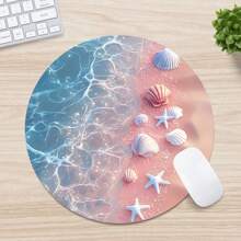Mouse Pad Pequeno com Base de Borracha Antiderrapante, Mouse Pad Divertido Adequado para Mouse sem Fio de PC, Escritório, Laptop, Decoração de Escritório Doméstico, Presente de Suprimentos de Escritório Fofo para Mulheres e Meninas