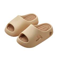 Summer  Women's Sandals Platform Plat With Anti Slip Indoor Outdoor Shoes Hollow Cute Heart Comfortable Slippers