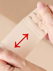 Set de 6 extensores elásticos ajustables para sujetador - Extensores de ropa interior cómodos, ajuste perfecto para el tamaño del sujetador