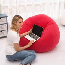 Grand fauteuil souple et gonflable en PVC, chaise longue, pouf, canapé, siège pour la vie quotidienne, l'extérieur et le camping