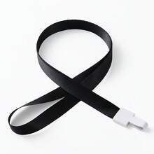 100pcs/50pcs/10pcs/1pc Customizable Content ID Badge Lanyards, Available In Multiple Colors, Customizable ID Badge Lanyards, Customizable Neck Strap Keychains, Lanyards With Detachable Clips, Customizable ID Badge Lanyards - Pink - View 8