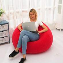 Grand fauteuil souple et gonflable en PVC, chaise longue, pouf, canapé, siège pour la vie quotidienne, l'extérieur et le camping