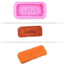 1pc Cookie Silicone Mold, DIY Baking Decoration Aroma Stone Craft - Multicolor - View 9
