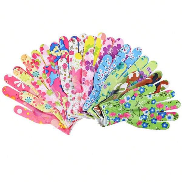4/8pcs, Garden Gloves, Work Gloves, Advanced Grip Work Gloves, Comfortable, Breathable And Multi-Purpose, Suitable For Garden Lawn Maintenance, Garden Greening, Suitable For Digging, Planting, Weeding, Sowing, Protecting Nails And Fingers