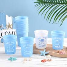 Bachelorette Party Cups Reusable Plastic Tumblers For Bridal Showers, Wedding Receptions, Pool Parties, Trips, Last Hurrah Celebrations, Summer BBQ, Hen Do Favors, Bachelorette Survival Kit Accessories, Tropical Luau, Christmas Night, BFF Gifts, Bachelorette Photo Props, Drinkware For Bride , Engagements, Christmas Reunion, Birthday Pool Party Cups