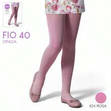 Meia Calça Infantil Opaca Fio 40 - Selene