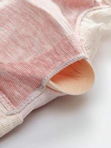 Ensemble de 6 pièces de soutiens-gorge de lingerie sans fil multicolores pour femmes, soutien-gorge de lingerie sans couture pour femmes, sous-vêtements à rassemblement en coton pour femmes, sous-vêtements sexy en dentelle, soutien-gorge de lingerie, Kawaii