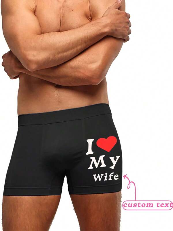 Customize Men's Underwear,Novelty Cute Boxers, Men's Funny Underwear, Boxer Shorts, Gift For Boyfriend, Fun Boxers, Birthday Gift