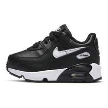 Toddler's Nike Air Max 90 LTR Black/White-Black (CD6868 010) - 黑色 - 查看 2