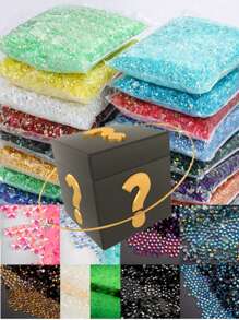 2500pcs 3mm Flat Back Resin Rhinestones For DIY Accessories, Shoes, Clothes, Makeup Products, Handbags And Nail Art Decoration Nail Charms Nail Gems Nail Supplies