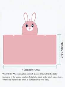 MICHLEY MICHLEY 1pc Cartoon Hooded Baby Towel Unisex Premium Soft Swimming Bathrobe Large Washcloths 27.5" X 45.5" For 0-7Y