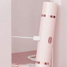 2合1女性電動刮鬍刀 - 乾濕兩用無痛除毛，適用於比基尼、眉毛、臉部、腿部和腋下 - 便攜式比基尼修剪器 - 可充電、無線 - 溫和且有效的刮鬍，女性2合1電動除毛套裝 - USB充電面部修剪器、私密修剪器、全身除毛器，送給她的禮物、多功能除毛器、腿部和手臂電動刮鬍刀、母親節禮物、聖誕禮物、新年禮物、200mAh - 彩色 - 查看 4