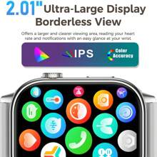 Smartwatch Women Men With Phone Function 2.01 Inch HD Fitness Watch With GPS Tracker Compass Outdoor IP68 Waterproof Sports Watch Sleep Monitor Heart Rate Smart Watch For Android IOS