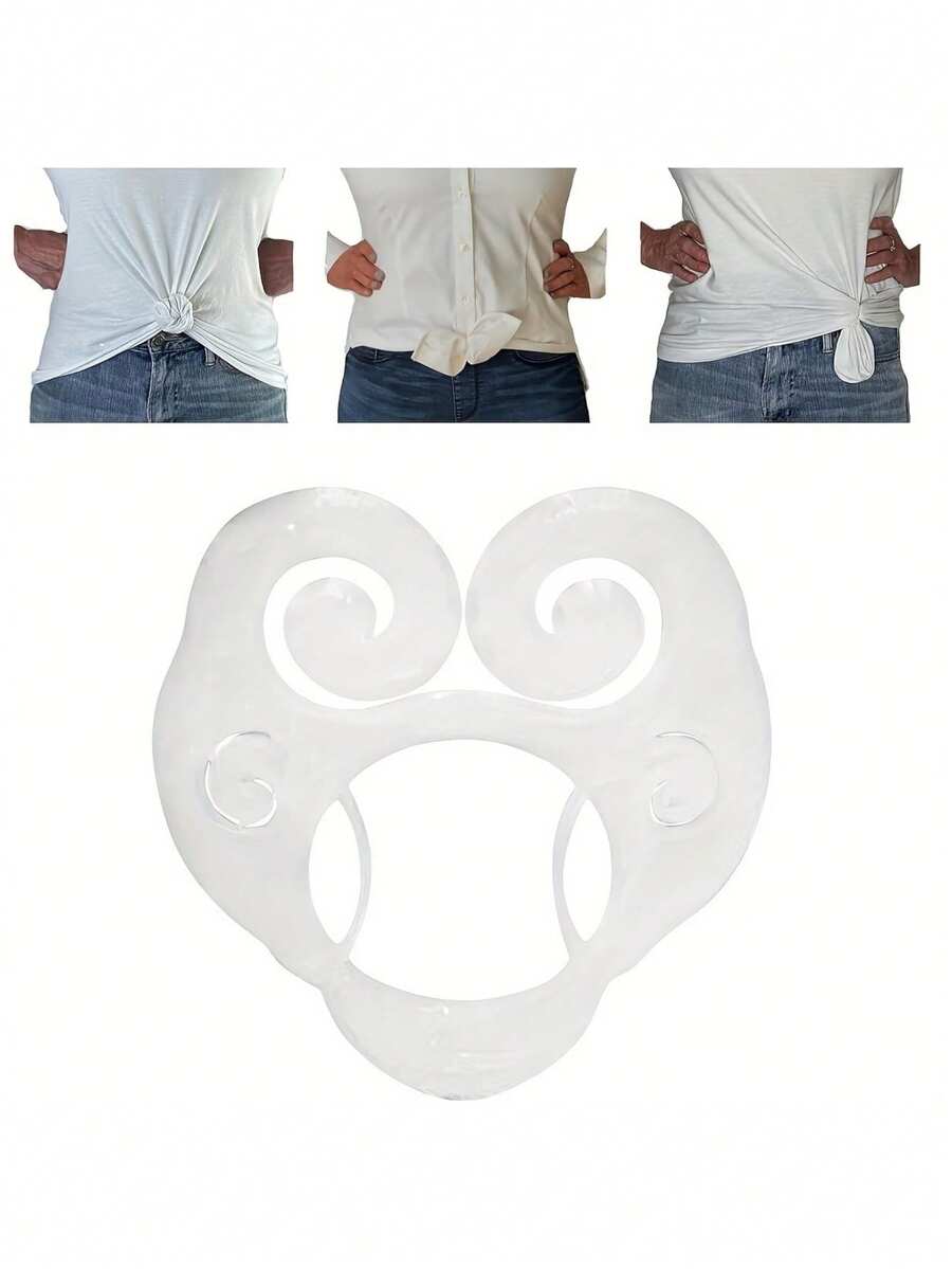 1pc Cinch Clip, Shirt Cinch Clip Women's Top Shirt Cinch Clip, Multifunctional Accessory Clips, Shirt Cinch Clip, Shirt Clips For Women Clothing, Can Clothes More Fashionable - Multicolor - View 1