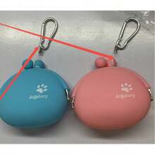 [1pc Outdoor Training Snack Bag] 1pc Pet Snack Bag, Outdoor Training Storage Pouch With Hook, Pet Outdoor Supply