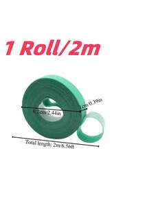 1-50 cuộn băng dính tự dính có thể cắt được, hình cây xanh và dùng để buộc cáp nguồn/dữ liệu, có thể tái sử dụng. - màu xanh lá - Xem 14