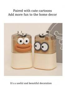 1 Stück Kreativ Cartoon Automatischer Pop-Up Zahnstocherhalter, stilvoller Zuhause Gebrauch Zahnstocherbehälter für Wohnzimmer, eleganter Restaurantgebrauch