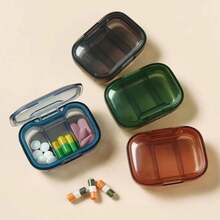 Mini Medicine Pills Box Drug Storage Box Pills Dispenser Pill Organizer Tablet Pillbox Case Container Pastillero Portable - Multicolor - View 12