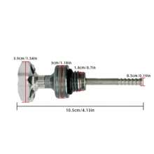 Motorcycle Engine Oil Dipstick, Filler Cap, Engine Crankcase Dip Stick, Scooter Oil Level Gauge