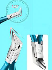 Precisie Professionele Nagelknipper - Veilige Interne Groei Nagelgroef Correctie, Nagelgroef Specifieke Nagelknipper, Hoekige Adelaarsbek Tang Voor Het Inbedden Van Nagels, Ultra Scherpe Dikke Nageltrimmer En Trimmer, Perfect Voor Nagels En Voeten Trimmen Thuis