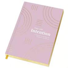 Guided Journal Softcover Sewn Today With Intention - Green Inspired: Gratitude Notebook For Adults, 128 Pages, 5.5x8" - 1 - View 2