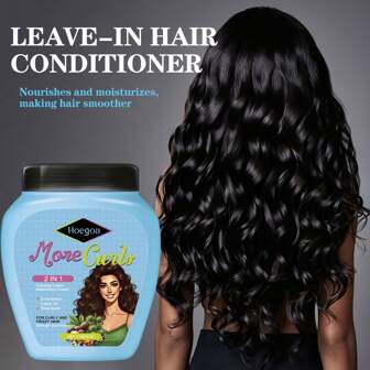 114g No-Rinse Hair Conditioner, Lightweight Hair Smooth & Shiny,Refreshing Natural Voluminous Nourishing Hair Care, Suitable For All Hair Types