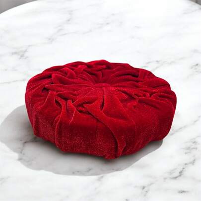 Cojín elegante para anillos de boda corona cetro accesorios de XV años ceremonia presentación regalo especial decoración bodas eventos y celebraciones familiares