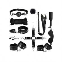 11 Pcs Bondage For Sex BDSM Leather Bondage Sets Sexy Restraint Kits For Women And Couples SM Product