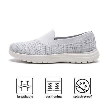 Skechers ON-THE-GO FLEX女士輕盈休閒鞋運動鞋透氣通勤鞋138270-LTGY