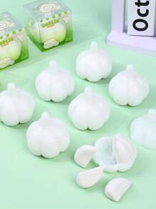 6pcs Garlic Creative Eraser Clean And Scratchy Cute Set Student Kindergarten Gift Elephant Skin Eraser Back To School