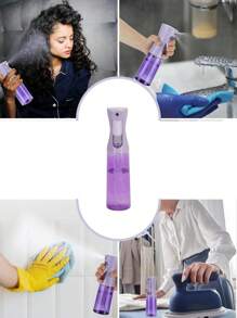 1pc 300/200/30ml Transparent Purple/Pink/Multi-Color Hair Spray Bottle, Back To School, Travel Holiday Essentials, Hair Accessories For Women, Slick Back Brush, Barber Accessories, Hair Dryer, Hair, Barber, Hair Tools, Hair Products, Edge Brush, Styling Brush, Barber Accessories, Travel, Hair Dryer, Hair Stuff, Hair Spray, Curly Hair Products, Hair Cutting Scissors, Christmas, Barbershop, Barber Accessories, Hairdressing, Hair Dryer, Curly Hair Brush, Hairdressing Equipment,Travel Essentials,Travel Essential,Hairstyle,Hairdressing,Hair,Travel,Hair Products,Hair Tools,Hair Stuff,Barber,Barber Accessories,Barbershop,Hairdressing Equipment