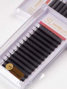 12 Rows 0.07 C/D/L Curl SHANEL YY 3DW 4DW Clover Lashes 8-15mm Automatic Flowering Premade Duoble Tips YY Handmade YY Cilios Type Natural Volume Eyelashes Extension